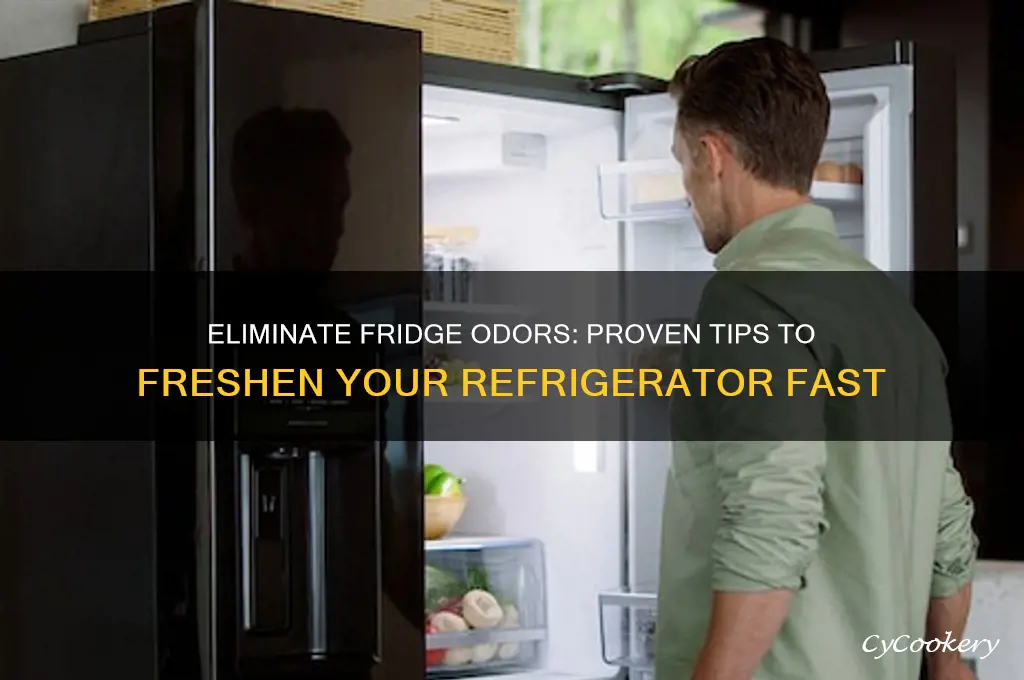 how do you get odor out of refrigerator