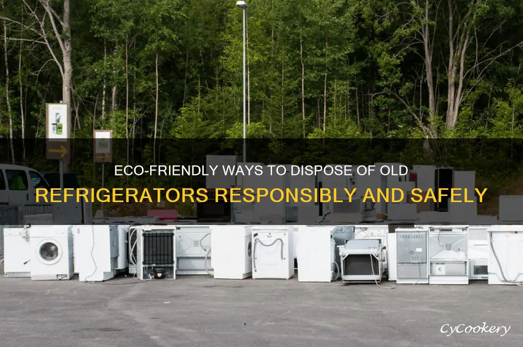 how do you get rid of old refrigerators