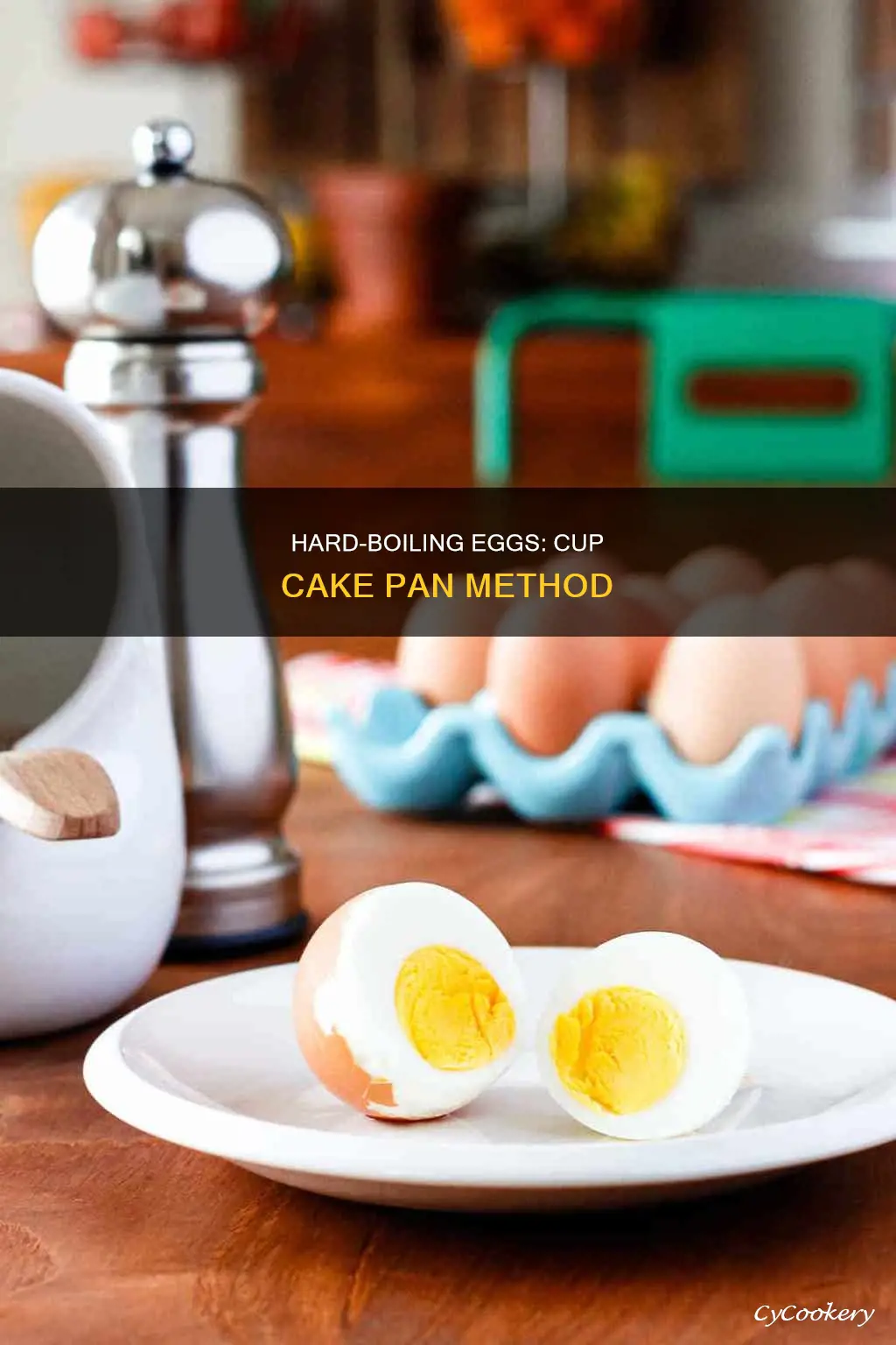 how do you hard boil eggs in cup calke pans