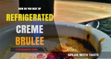 Perfectly Warming Refrigerated Crème Brûlée: Tips for Ideal Heating