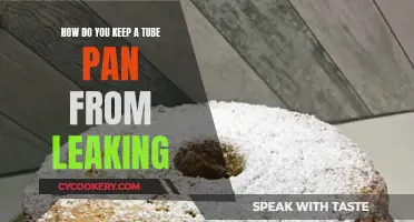 Foolproof Ways to Prevent Leaks in Tube Pans