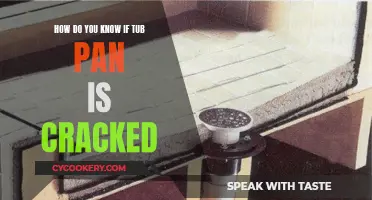 Inspecting Your Tub Pan for Cracks
