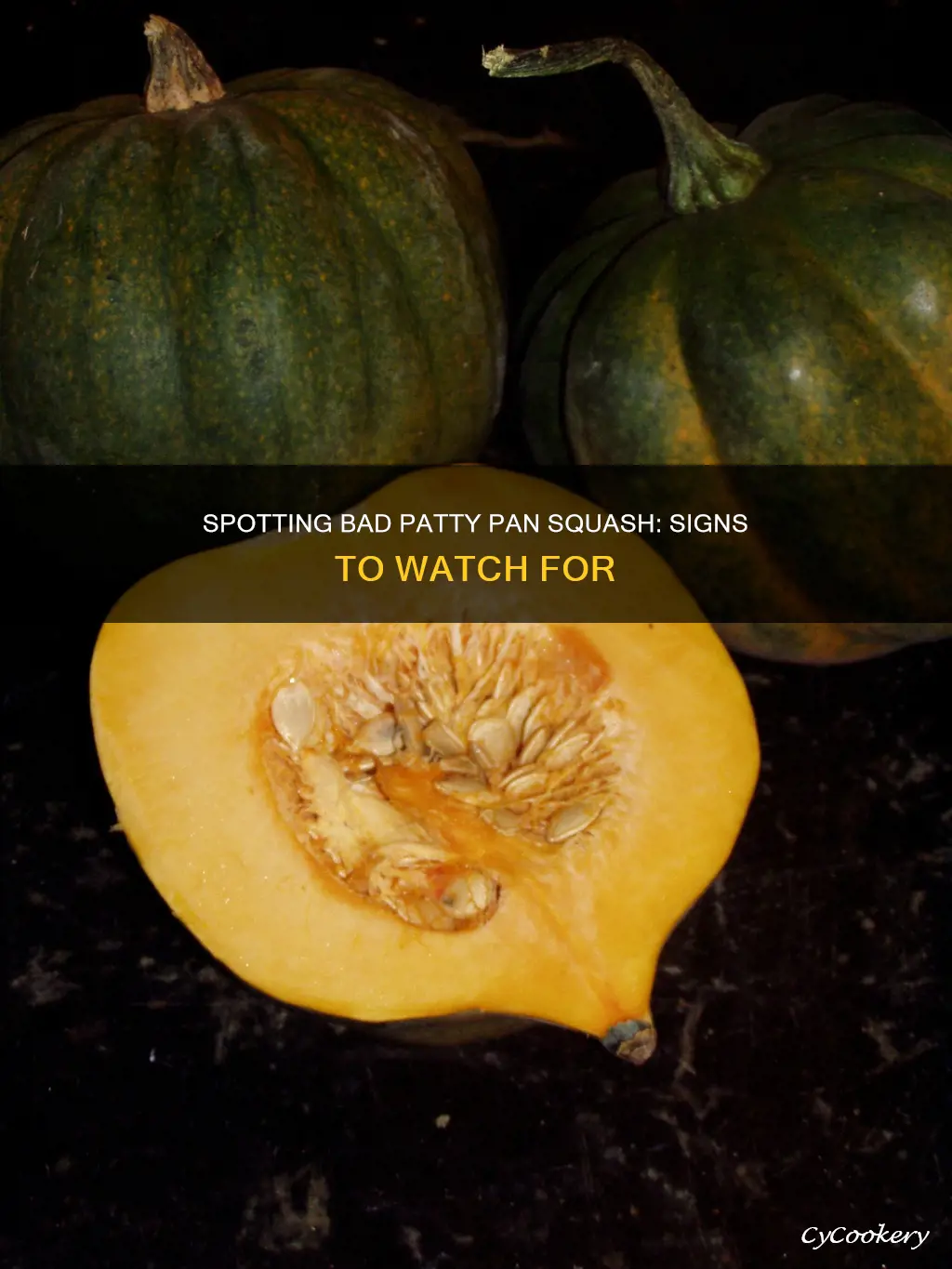 how do you know when patty pan squash is bad