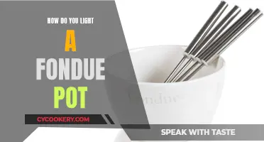 Lighting Your Fondue Pot: A Step-by-Step Guide