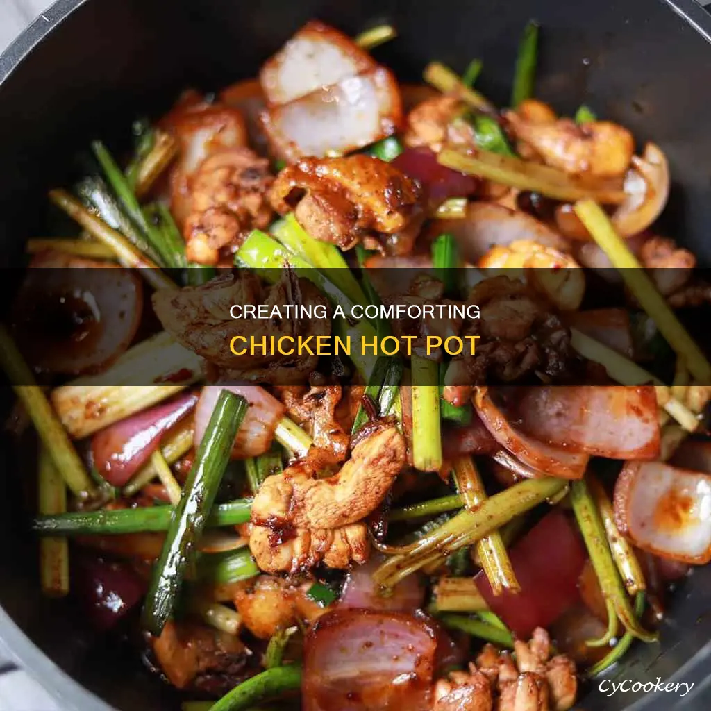 how do you make a chicken hot pot