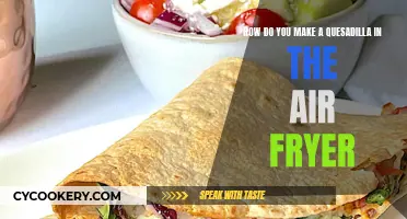 Air-Fryer Quesadillas: Quick, Easy, and Delicious!