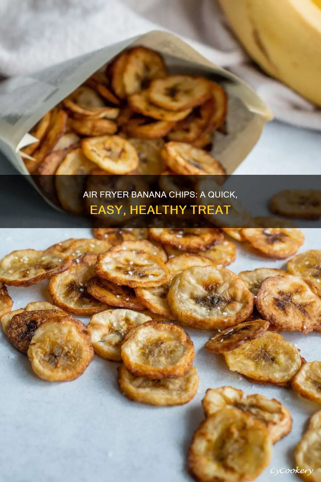 how do you make banana chips in an air fryer