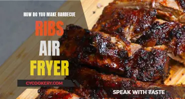 Air Fryer Barbecue Ribs: A Step-by-Step Guide