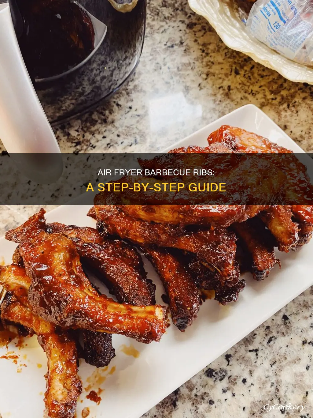 how do you make barbecue ribs air fryer