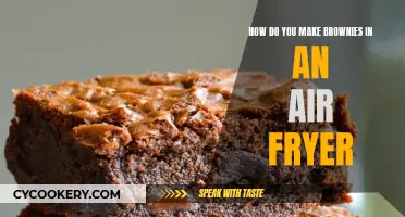 Air-Fried Brownie Perfection: Quick, Easy, and Delicious!