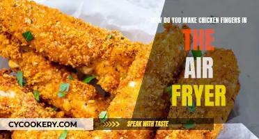 Air Fryer Chicken Fingers: The Perfect Quick Snack