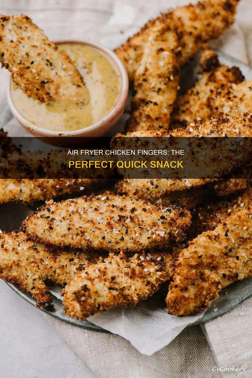 how do you make chicken fingers in the air fryer