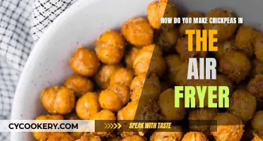 Air-Fried Chickpeas: A Quick, Healthy Snack