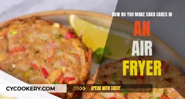 Air-Fried Crab Cakes: A Quick, Crispy Treat