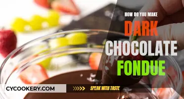 Creating Decadent Dark Chocolate Fondue: A Simple Guide