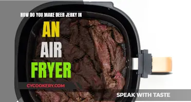 Air-Fryer Deer Jerky: A Tasty Homemade Treat