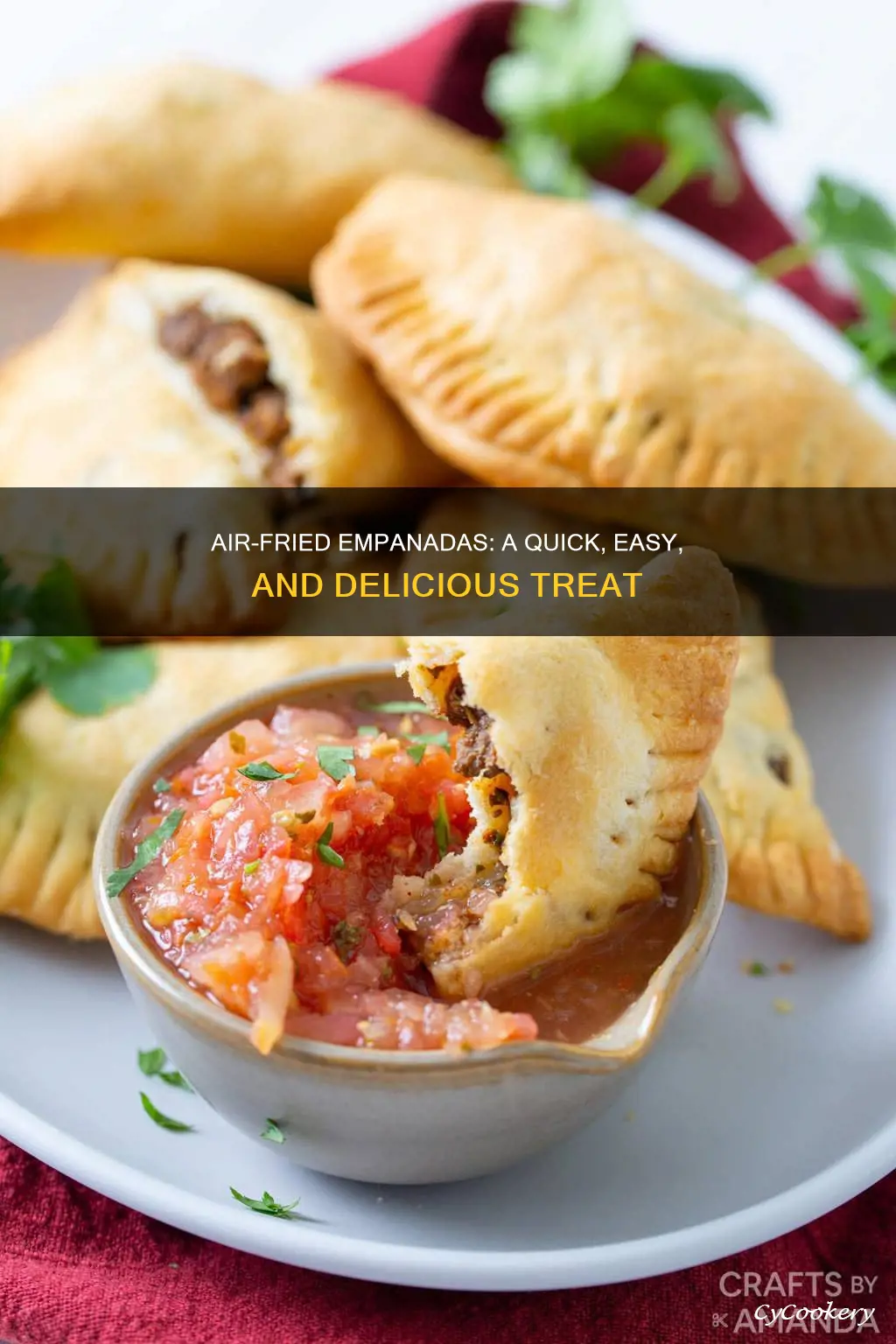 how do you make empanadas in an air fryer