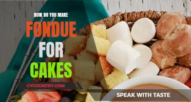 Creating Decadent Cake Fondue: A Step-by-Step Guide