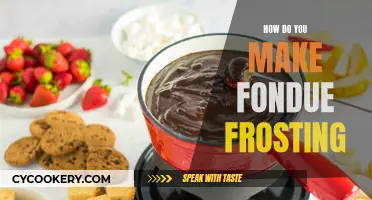 Creating a Fondue Frosting: Easy, Cheesy, and Delicious