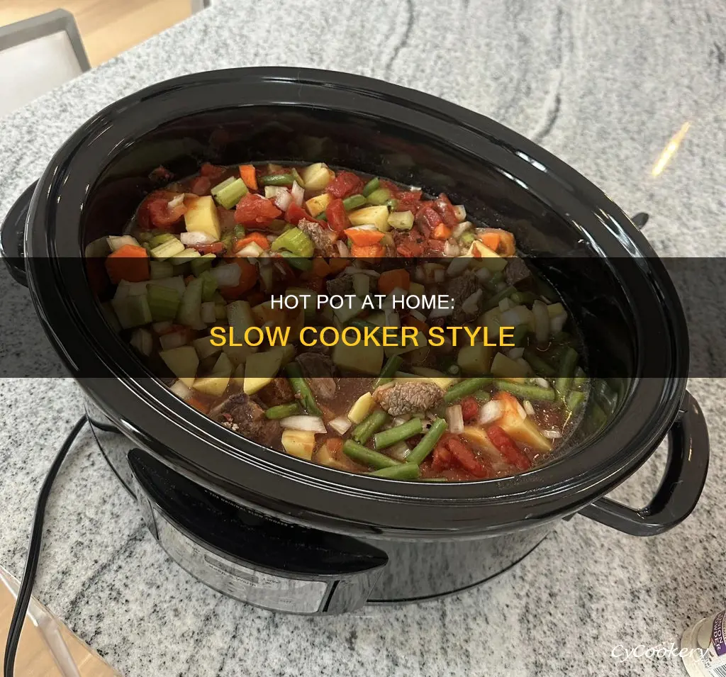 how do you make hot pot in a slow cooker