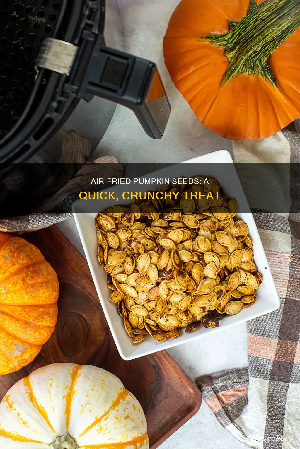 how do you make pumpkin seeds in an air fryer