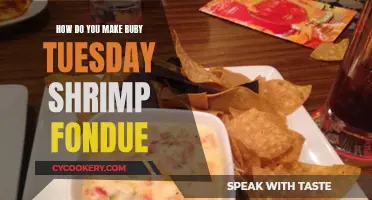 Ruby Tuesday's Shrimp Fondue: A Recipe to Try at Home