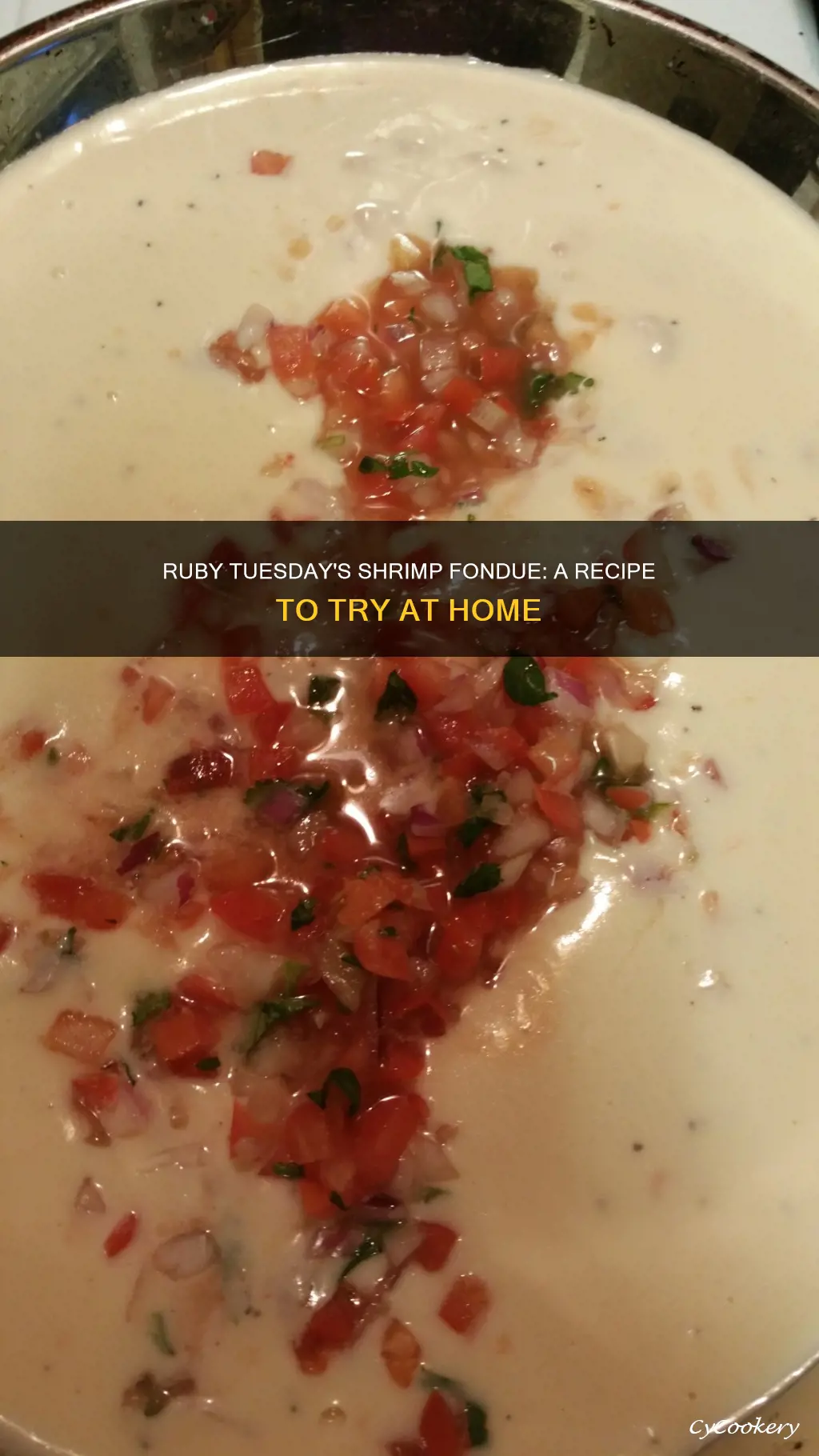 how do you make ruby tuesday shrimp fondue