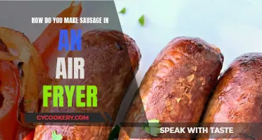 Air-Fried Sausage: Quick, Easy, and Delicious!