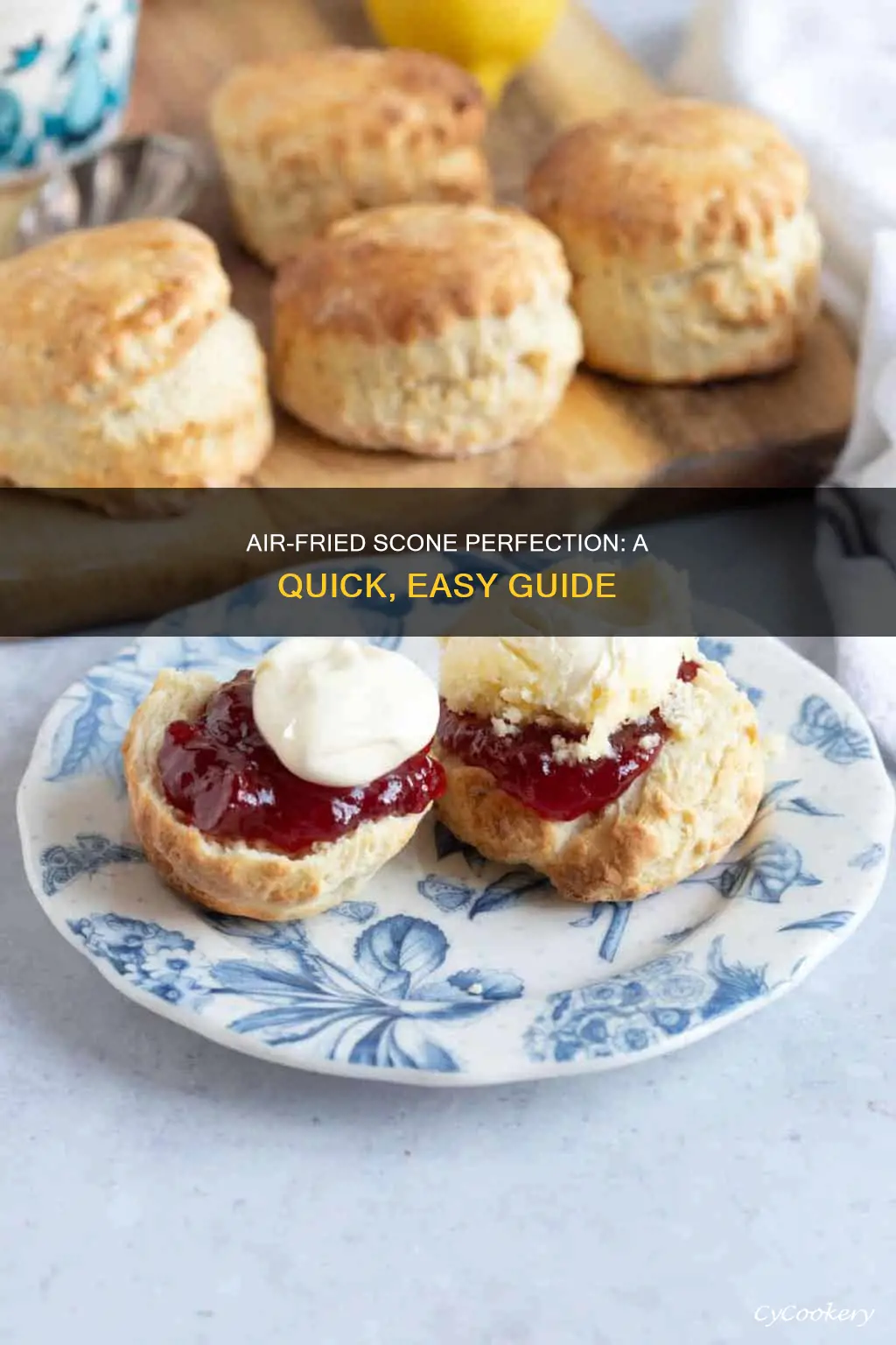 how do you make scones in an air fryer