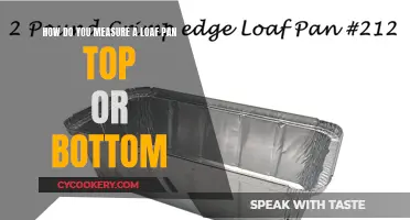 Measuring Loaf Pans: Top or Bottom?