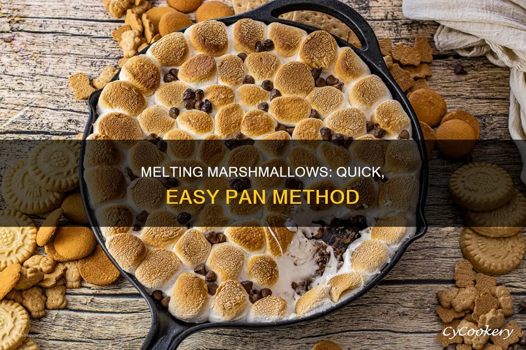 how do you melt marshmallows in a pan