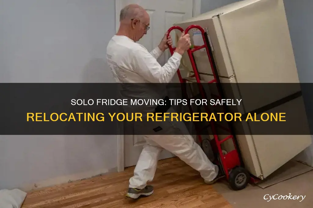 how do you move a refrigerator by yourself