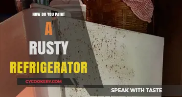 Revive Your Rusty Fridge: A Step-by-Step Painting Guide