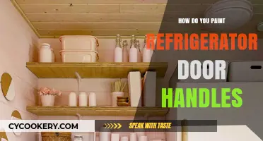 Easy DIY Guide to Painting Your Refrigerator Door Handles
