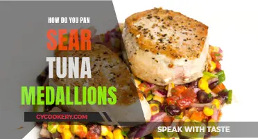 Searing Tuna Medallions: Quick and Easy