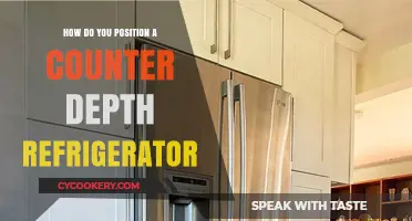 Perfect Placement: Positioning Your Counter Depth Refrigerator in Your Kitchen