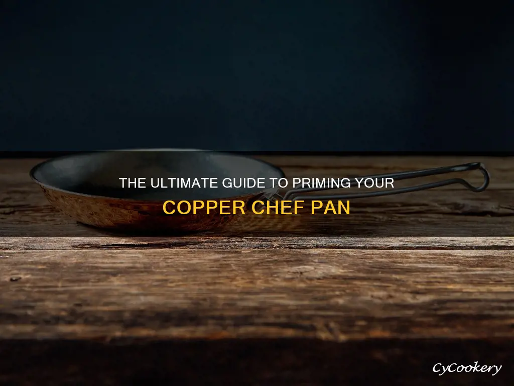 how do you prime a cooper chef pan