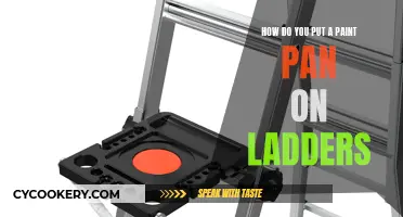 Attaching Paint Pans to Ladders: A Quick Guide