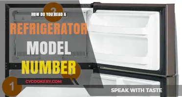 Decoding Your Fridge: Understanding and Reading Refrigerator Model Numbers