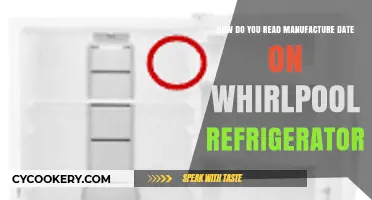 Decoding Whirlpool Fridge Manufacturing Dates: A Simple Guide