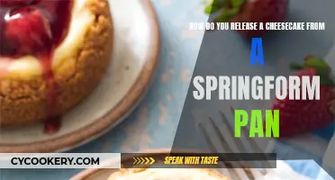 Unlocking Cheesecake: Springform Pan Release