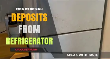 Effective Ways to Remove Rust Deposits from Your Refrigerator