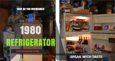 Revamp Your Vintage 1980 Fridge: A Step-by-Step Reorganization Guide