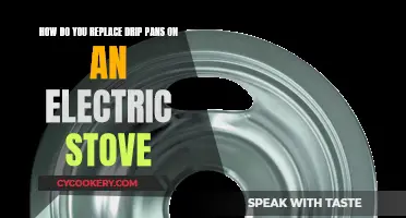 Replacing Drip Pans: An Easy Electric Stove Maintenance Guide