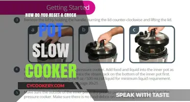 Resetting Your Crock-Pot Slow Cooker: A Step-by-Step Guide