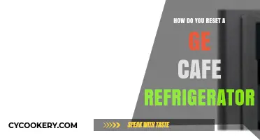 Reset Your GE Cafe Refrigerator: A Quick and Easy Guide