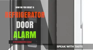 Quick Fix: Resetting Your Refrigerator Door Alarm in Simple Steps