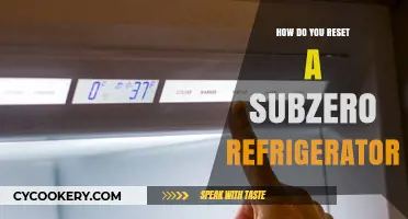 Complete Guide to Resetting Your Subzero Refrigerator: Quick & Easy Steps