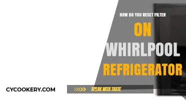 Resetting Your Whirlpool Fridge Filter: A Quick and Easy Guide
