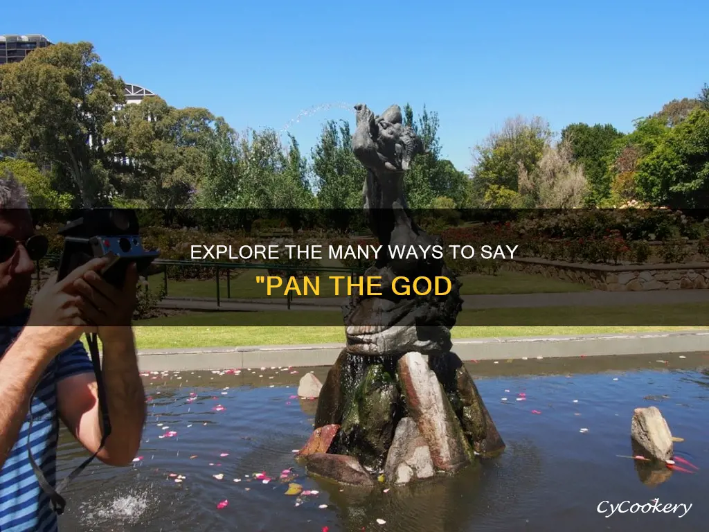 how do you say pan the god